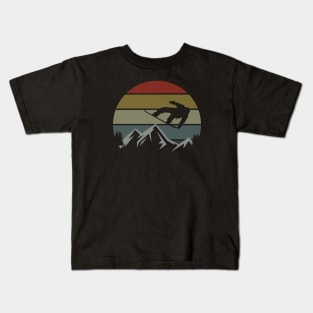 snowboarding Kids T-Shirt